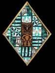 Diamond Tiki Hanging Wall Panels
