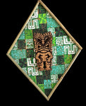 Diamond Tiki Hanging Wall Panels