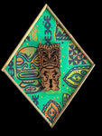 Diamond Tiki Hanging Wall Panels