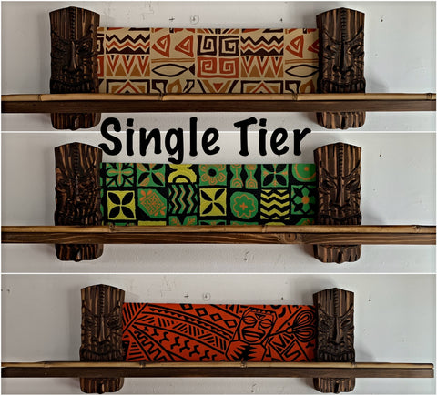 Single Tier Mug Shelf You Choose Fabric