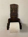 The Kūkae Tiki Toilet Paper Holder