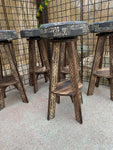 One Bar Stool with Fabric