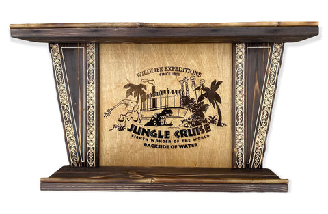 Limited Edition Two Tier Jungle Cruise Backside Of Water Shelf