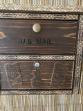 Tiki Hut Mail Box