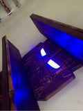 Maori Wowie Tiki Mug Shelf With Glowing LED Lights